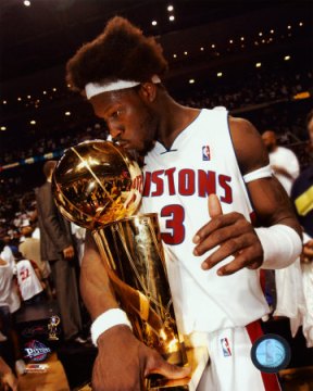 Ben Wallace savourant le titre de 2004