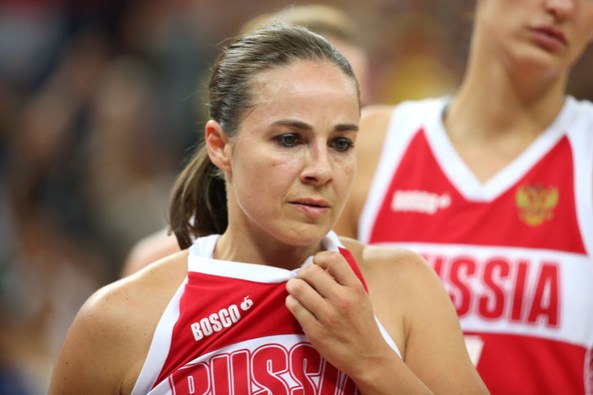 Becky Hammon Russia (c) Christian Petersen - Getty Images Europe