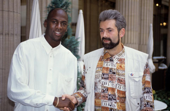 La rencontre George Eddy - Michael Jordan dans les années 90