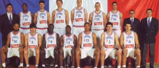 L'équipe de France de Jean-Pierre de Vincenzi en 1999
