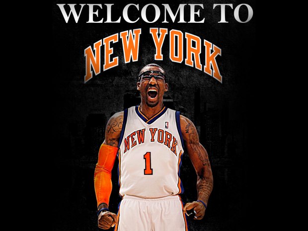 Amare Stoudemire à New York en 2010 (c) basketballwallpapers. com