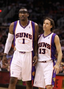 Amare Stoudemire - Steve Nash (c) Christian Petersen - Getty Images