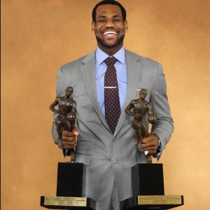 Lebron James, double MVP 2009 et 2010 (c) Nathaniel S. Butler NBAE via Getty Images
