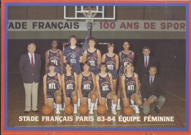 Equipe du Stade Français Paris 83-84