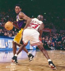 Jordan vs Kobe au All Star Game 1998 (c) Iconic Sports
