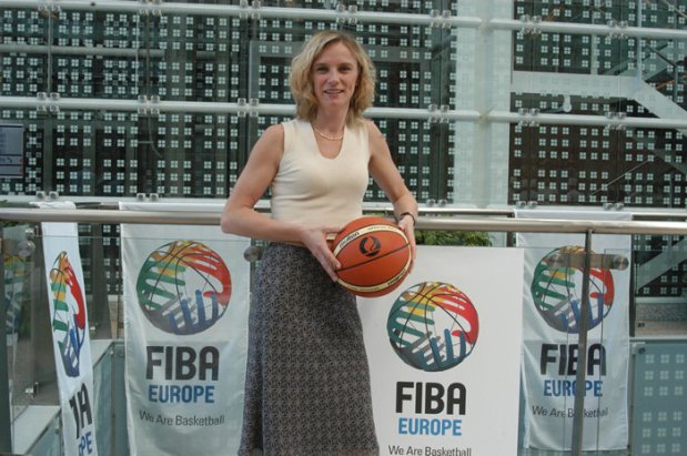 Yannick Souvré ex-directrice à la Fiba Europe (c) Fiba Europe