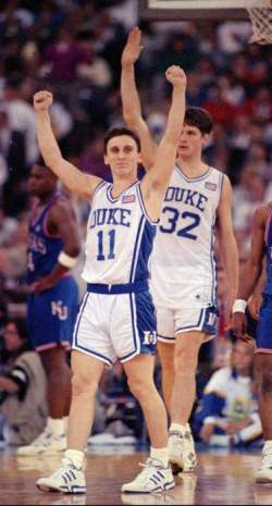Bobby Hurley et Christian Laettner à Duke (c) Starledger
