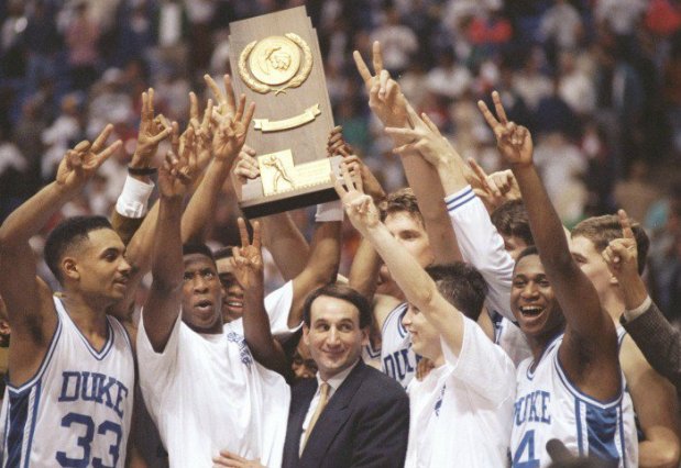 Duke champion NCAA 1992 (c) Jonathan Daniel - Getty Images
