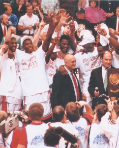 UNLV celèbre le titre NCAA 1990 (c) vegasseven.com