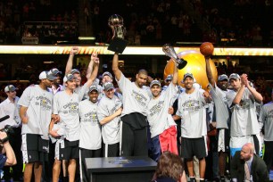 NBA Finals 2007 spurs champs