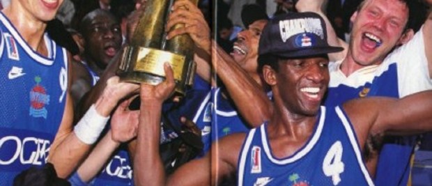 Premier titre dans une ligue majeure avec Antibes en 1995 !!!