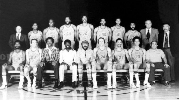 1975 Golden State Warriors team photo