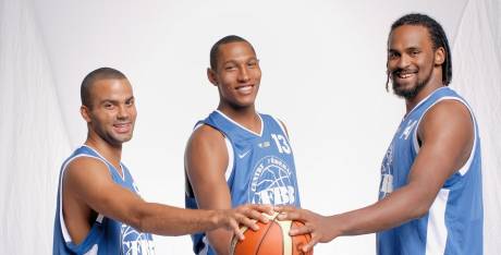 Tony Parker - Boris Diaw - Ronny Turiaf ont évolué ensemble à l'Insep (c) equipe.fr