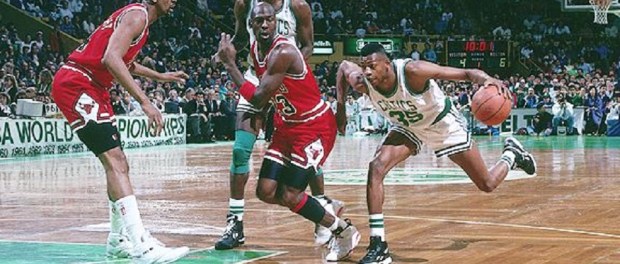 Michael Jordan - Reggie Lewis
