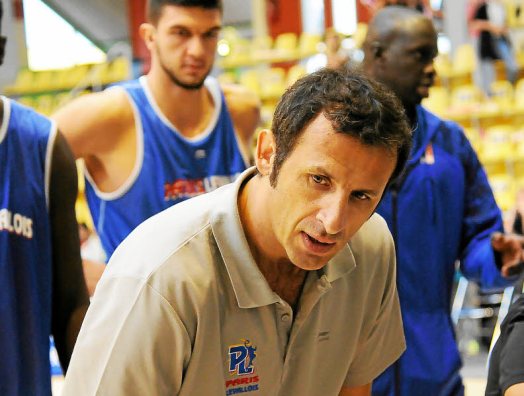 Rigaudeau revient et va coacher le Paris-Levallois cette saison © Pascal Robert