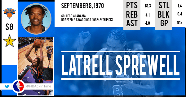 Latrell-Sprewell