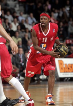 Jermaine Guice le 11 février 2007 avec Chalon face à Villeurbanne (c) Hervé Bellenger - IS