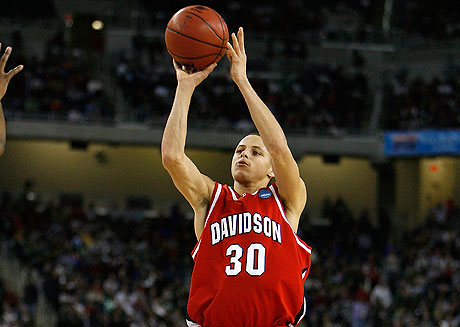 Stephen Curry - Davidson (c) Gregory Shamus - Getty Images Sport
