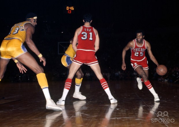 Chet Walker le 1er novembre 1970 face aux Lakers