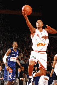 Eric Micoud à Cholet lors de la saison 2000-2001 (c) sigstrasbourg.fr