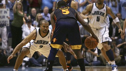 Derek Fisher Utah 2007 Baron Davis