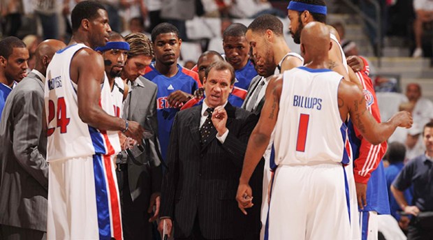 Flip Saunders coach des Detroit Pistons de 2005 à 2008 (c) si.com