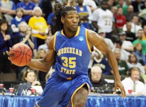 Kenneth Faried - Morehead State (c) Chris Humphreys-US PRESSWIRE