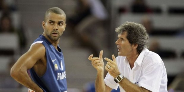 Claude Bergeaud avec Tony Parker (c) sudouest.fr