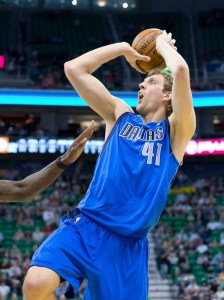 Dirk Nowitzki - Dallas Mavericks (c) Russ Isabella - USA TODAY Sports