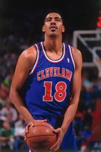 John Hot Rod Williams - Cleveland Cavaliers contre Abdul-Jabbar (c) Rocky Widner - Getty