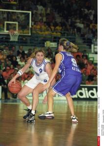 Odile Santaniello - Bourges en finale face à Madrid (c) Bball Channel.fr