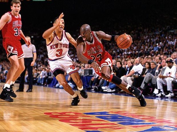 Jordan contre les Knicks @ Getty Images