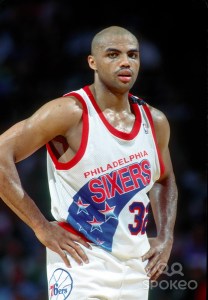 Charles Barkley - Philadelphie Sixers (c) Spokeo