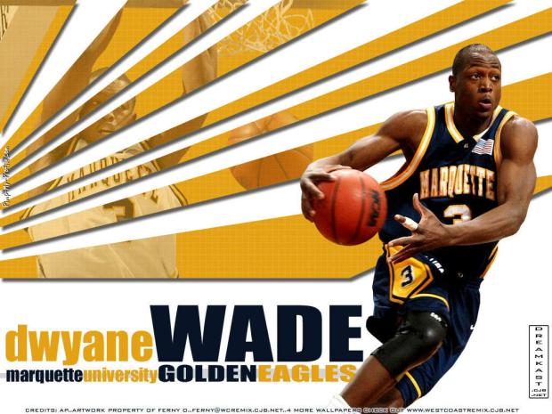 Dwyane Wade - Marquette (c) AP Artwork