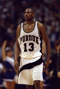 Glenn Robinson avec Purdue en 1994 face à Duke (c) Doug Pensinger - Allsport