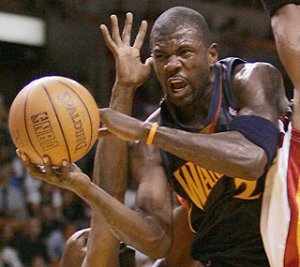 Jason Richardson - 44 points avec Golden State Warriors face au Miami Heat (c) AP