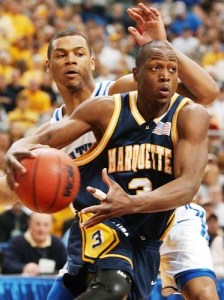 Wade lors du triple-double face à Kentucky (c) Charlie Neibergall - AP