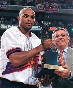 Charles Barkley - MVP 92-93 avec Phoenix (c) NBAE Photos