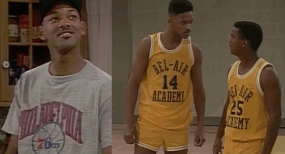 Le prince vient de Philly et il joue pour le lycée de Bel-Air