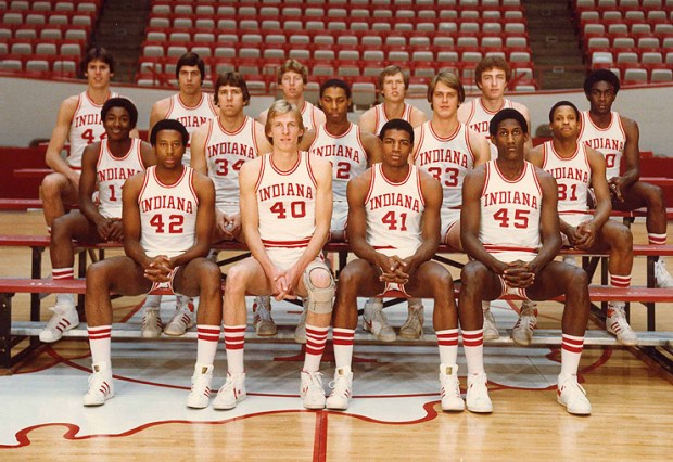 L'équipe des Indiana Hoosiers, champion NCAA 1981 (c) Indystar