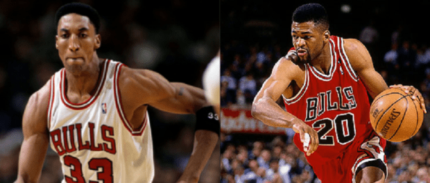 Scottie Pippen - Pete Myers - Chicago Bulls