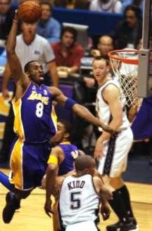 Kobe Bryant NBA Finals 2002 Nets Lakers