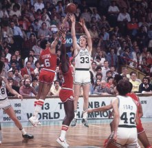 Celtics - 76ers playoffs 1980