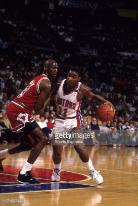 Jordan vs Isiah Thomas 1989