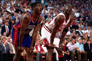 Jordan Dumars Bulls Pistons 1989