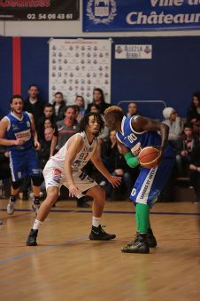 Jean-Marc Kraidy sous le maillot de Limoges Saint-Antoine en Nationale 3.