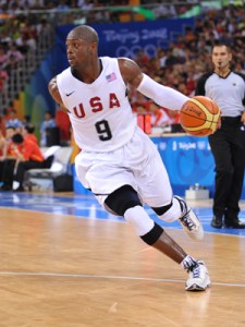 Dwyane Wade, 27 points contre l'Espagne (c) Getty 