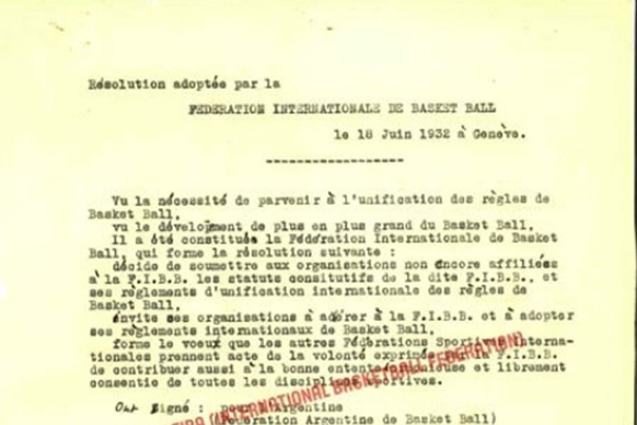 statuts FIBA