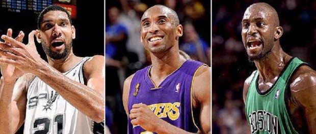 Golden Era - Kobe - Duncan - Garnett