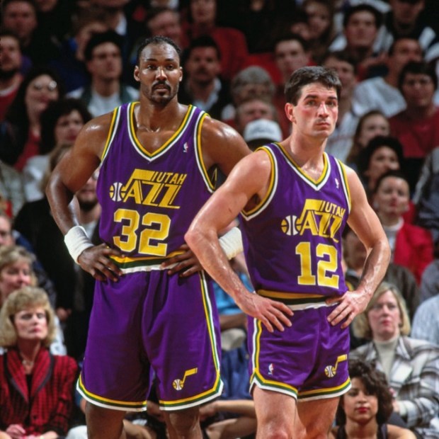 Karl Malone - John Stockton (c) Getty